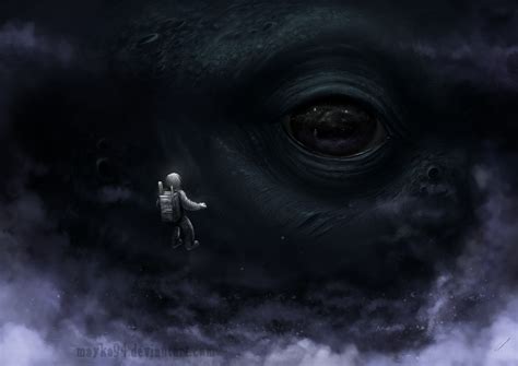 ...the abyss stares back at you by Mayka94 on DeviantArt