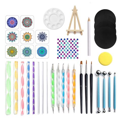 Buy Outgeek 37PCS Mandala Dotting Tool Creative Novelty DIY Mandala ...