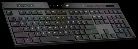 Corsair crams 4 extra keys into an extremely thin wireless mechanical ...