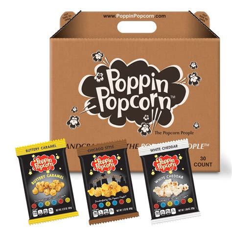 $3 Poppin Pack Premium Variety Popcorn Fundraiser | Free Shipping!