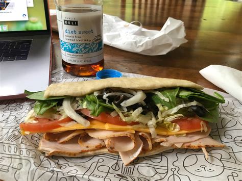 Try A Flatbread Sandwich From The Publix Deli And Roll Up A Softer Sandwich At Lunchtime ...