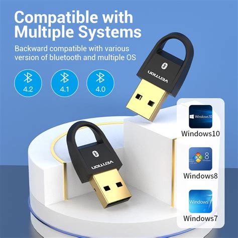 Vention USB Bluetooth 5.0 Adapter for PC | Wireless Connectivity