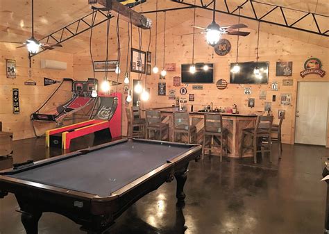 Create a Cool Man Cave Garage, Man Cave Ideas, Game Room furniture - Man Cave Boutique