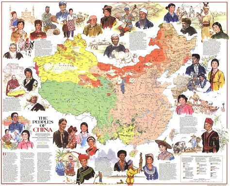 Ethnic map of modern day China and the regions they are located in. : r ...