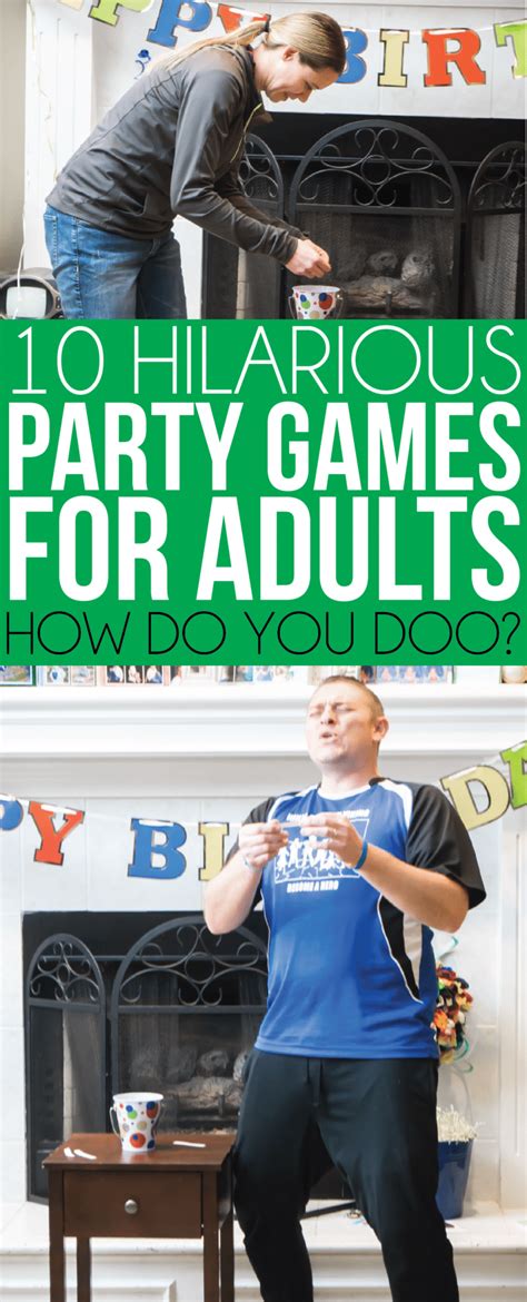 Hilarious Party Games for Adults | Birthday games for adults, Home party games, Fun party games