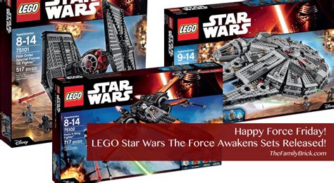 Happy Force Friday! LEGO Star Wars The Force Awakens Sets Released! - The Family Brick