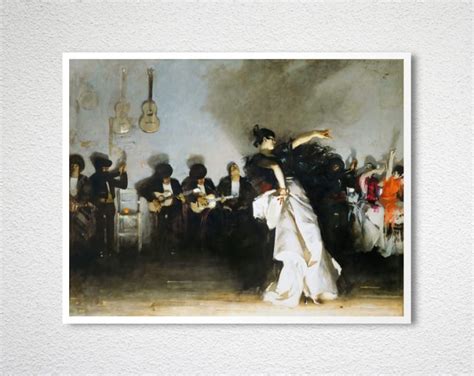 El Jaleo by John Singer Sargent Fine Art Print - Arty Posters