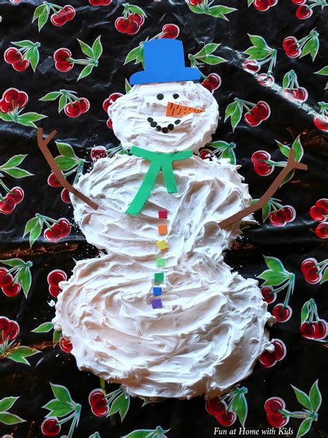 Messy Christmas Sensory Play: Demolish a Snowman!