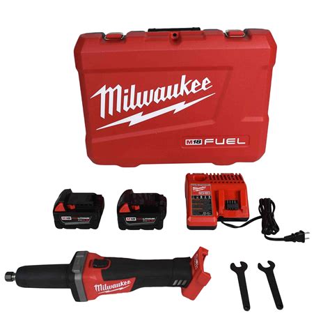 Milwaukee M18 Fuel 18-Volt Lithium-Ion Brushless Cordless 1/4 in. Die Grinder Kit - Walmart.com