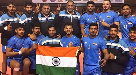 The Indian Kabaddi Team has been officially declared for the upcoming ...