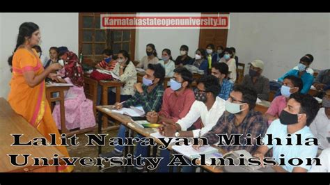 Lalit Narayan Mithila University Admission 2024 { Direct Link } (LNMU Darbhanga) Courses, Fees ...