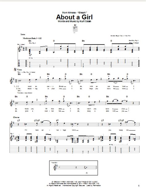 About A Girl by Nirvana - Guitar Tab - Guitar Instructor