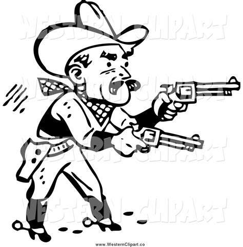 black and white cowboy clip art 20 free Cliparts | Download images on Clipground 2024