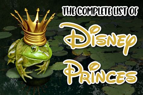 Disney Princesses And Princes Names - Infoupdate.org