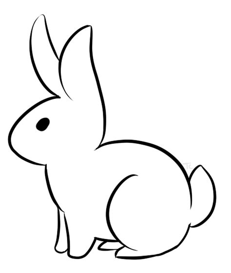 Line Drawing Bunny Rabbit at GetDrawings | Free download