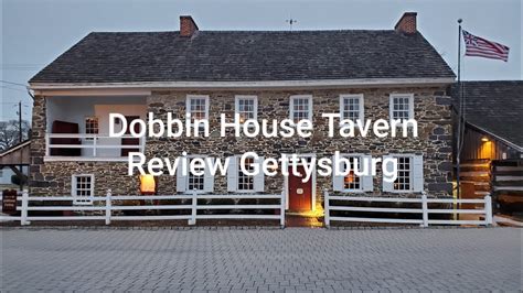 Dobbin House Tavern Gettysburg Pa Food Review Chicken and Crabcakes ...