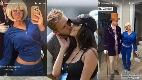 Jared Goff and fiancée Christen Harper transform into Willy Wonka and ...