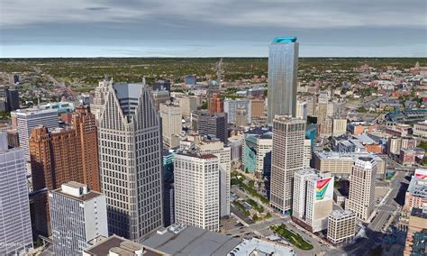 Here's what Detroit's skyline would look like with Hudson's tower