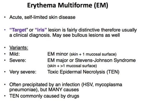 Erythema Nodosum Causes