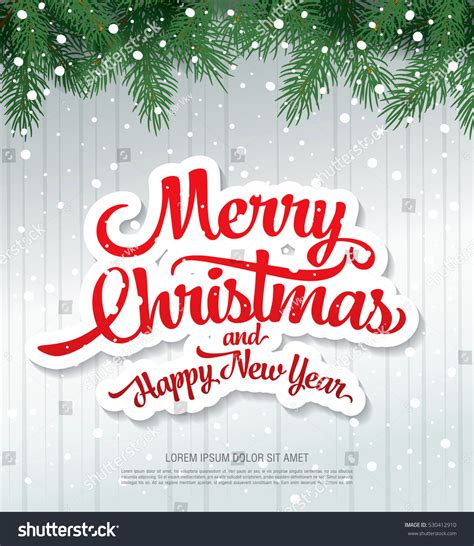 3,040,930 Merry Christmas And Happy New Year Images, Stock Photos & Vectors | Shutterstock