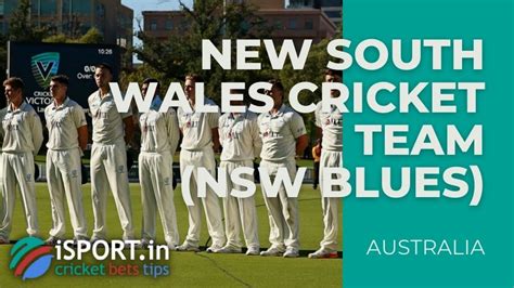 New South Wales Cricket Team (NSW Blues) from Sydney