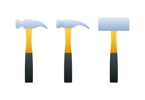 Premium Vector | Claw hammer builder tools labour day vector stock illustration