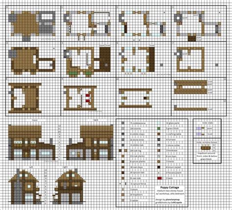 Minecraft Blueprints For Buildings