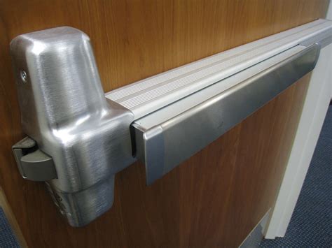 Panic and Fire Exit Hardware for Doors | Mr. Locksmith Blog - Mr. Locksmith