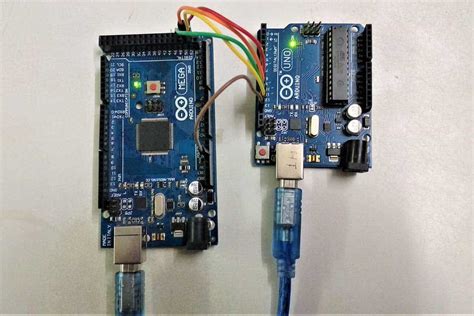 Master-Slave SPI Communication And Arduino SPI Read Example