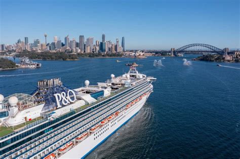 P&O Australia Cruise Ship Arrives in Sydney for the First Time - Top Cruise Trips