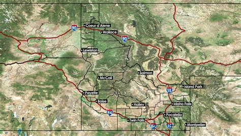 Idaho - Weather Forecast Graphics | MetGraphics.net