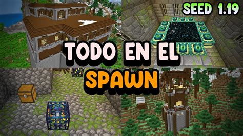 Semilla con TODO EN EL SPAWN (Mansión, Ancient City, Aldea, Portal al END) | Minecraft Seed 1.19 ...