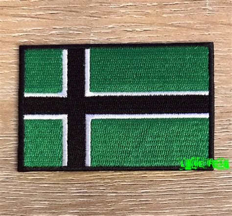 VINLAND FLAG PATCH Leif Erikson Moljinor Viking Asatru Odin Nordic Rune ...