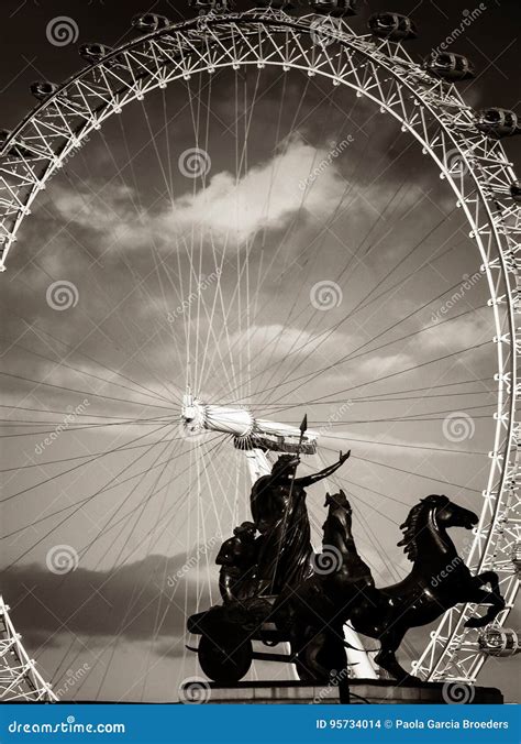 The statue of Boadicea editorial stock image. Image of thomas - 95734014