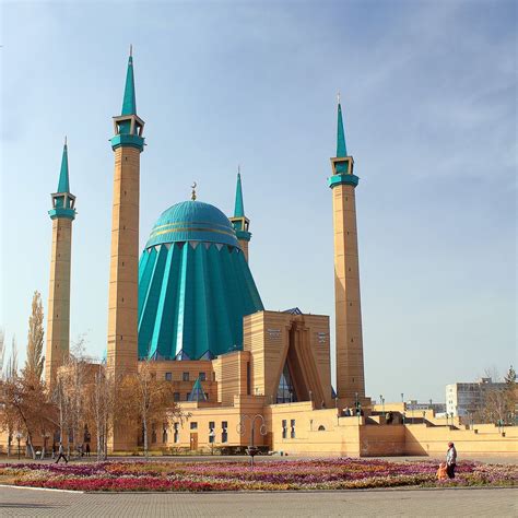 Central Mosque in Pavlodor, Kazakhstan | Central mosque, Mosque ...