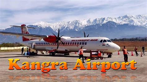 Kangra: Most Amazingly Beautiful Airport In India | Take off Aeroplane Kangra Gaggal Airport # ...