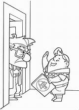 Disney Pixar Up Coloring Pages Carl And Ellie sketch template