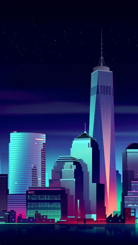 Any other pixel city night wallpapers like this one for phones? : r ...