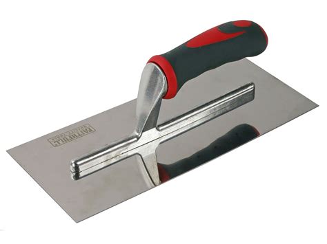 Soft-Grip Plasterers Trowel Stainless Steel | FaithfullTools.com