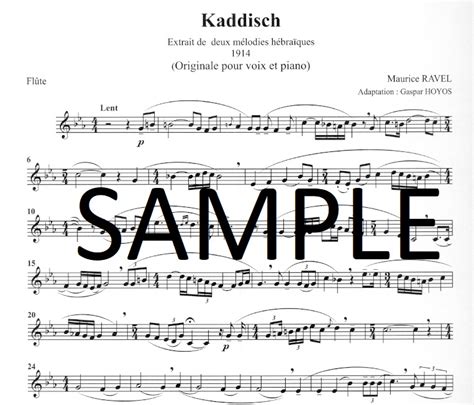 Buy Kaddish Online at $17.95 - Flute World