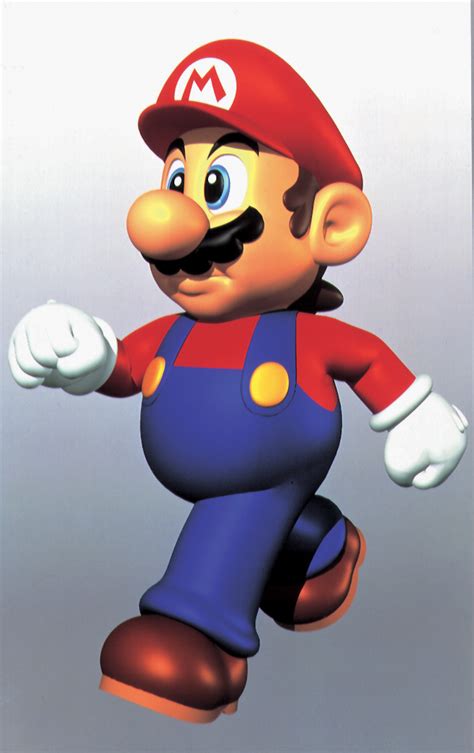 Image - Mario Walking Artwork - Super Mario 64.png | Heroes Wiki ...