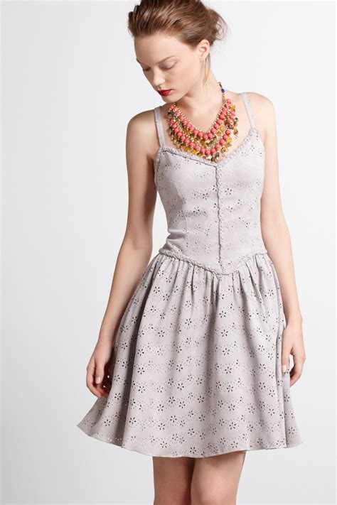 Lyst - Anthropologie Tabitha Dress in Gray