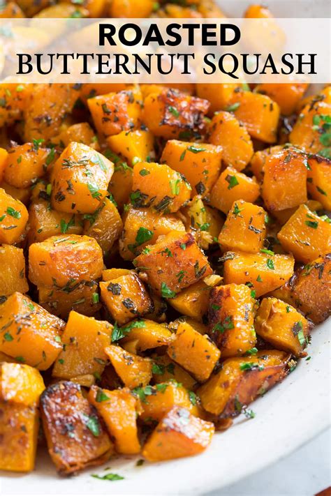 Roasted Butternut Squash {with Garlic and Herbs} - Cooking Classy