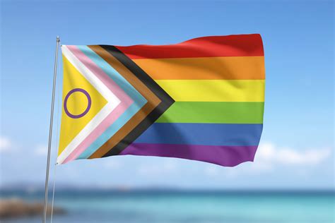 Intersex Progress Pride flag | Harrison Flagpoles