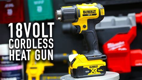 Cordless Heat Gun | NEW Dewalt 18v Cordless Heat Gun - YouTube