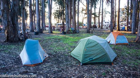 Camping at Morro Bay State Park | Hiker biker site | Milestone Rides ...