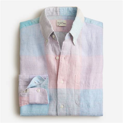 J.Crew: Baird McNutt Irish Linen Shirt For Men