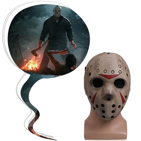 Hot-game-Friday-the-13th-Mask-Cosplay-Jason-Butcher-Masks-Terror-Horror ...