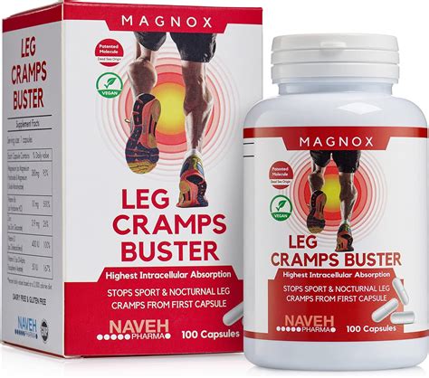 Amazon.com: MAGNOX Leg Cramps Buster Magnesium Supplement for Muscle ...