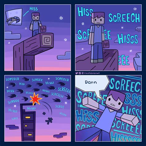 Minecraft Phantom Comic by youhaveowl on Newgrounds